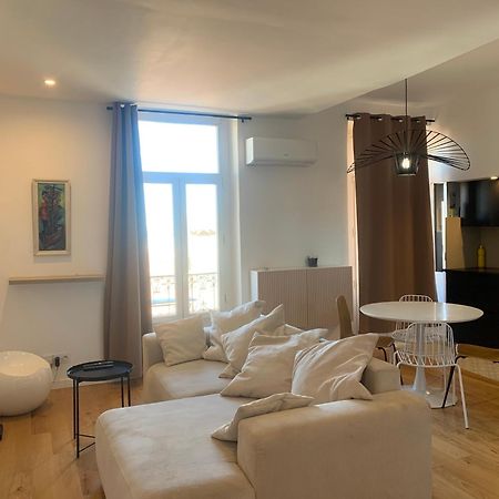 La Grande Bleue Deux Chambres Vue Mer Sète Exterior foto